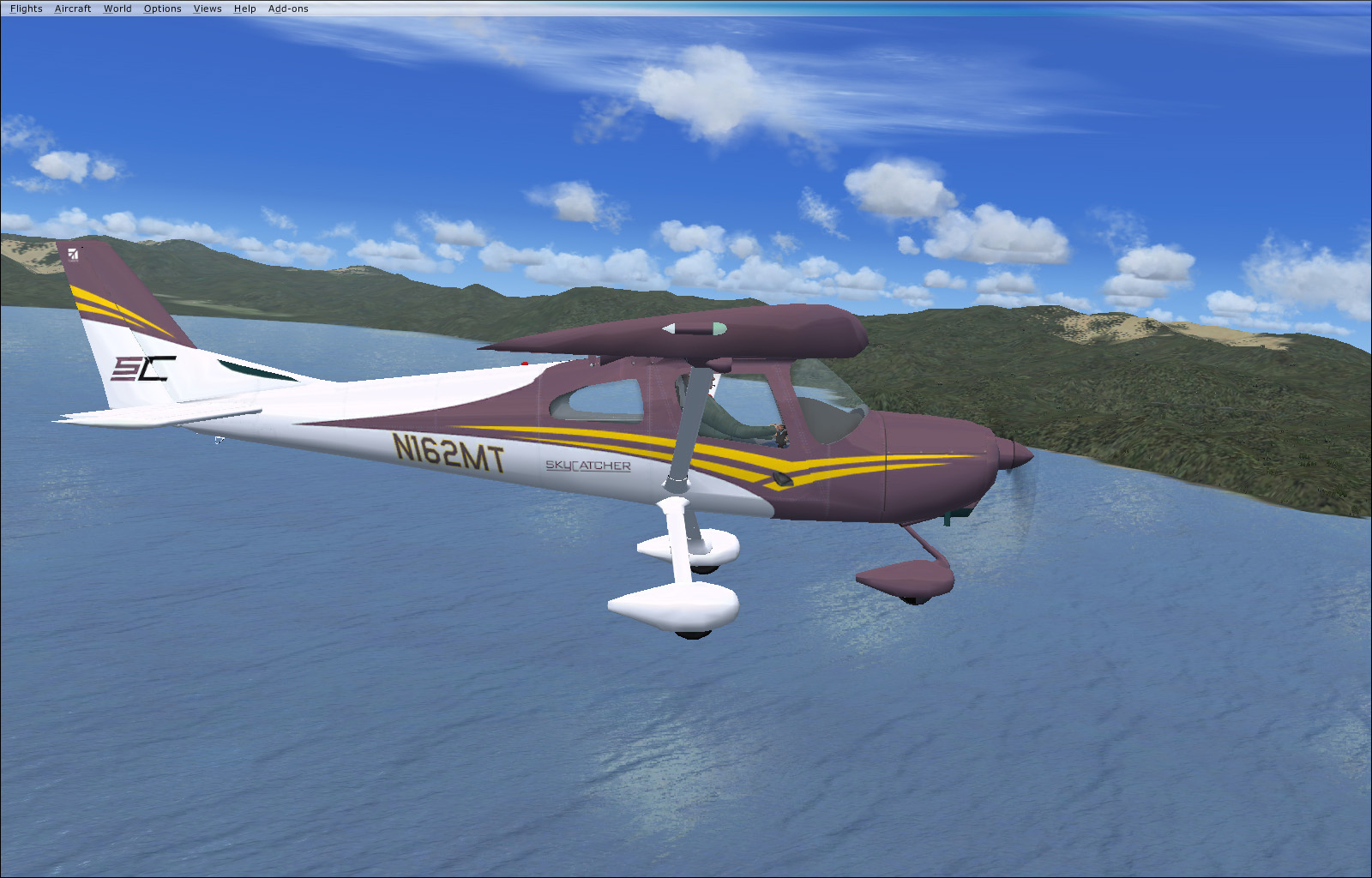 FSX - Cessna Skycatcher, side view